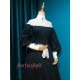 Surface Spell Gothic The Countess Lantern Sleeve One Piece(Full Payment Without Shipping)